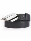 3B Logo Leather Belt Black - BALENCIAGA - BALAAN 2