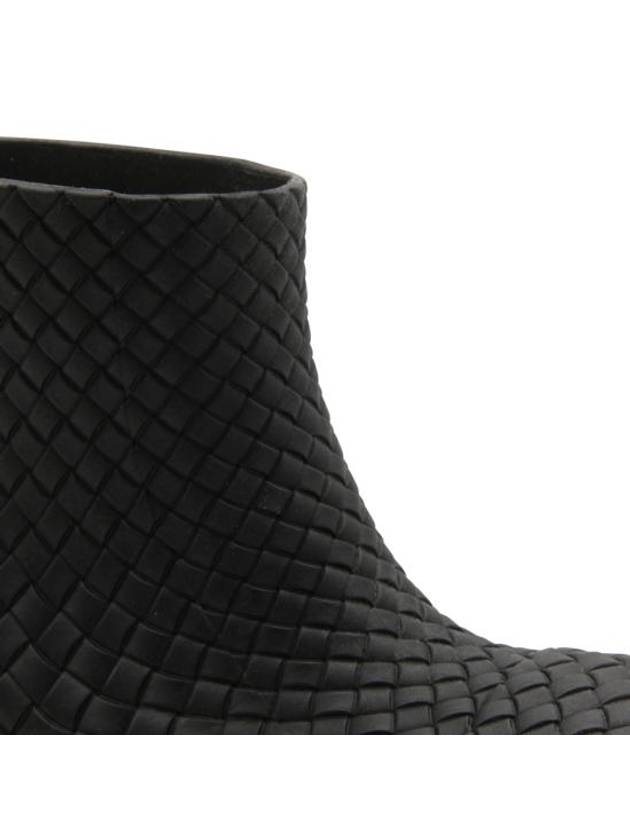 Fireman Rubber Rain Boots Black - BOTTEGA VENETA - BALAAN 7