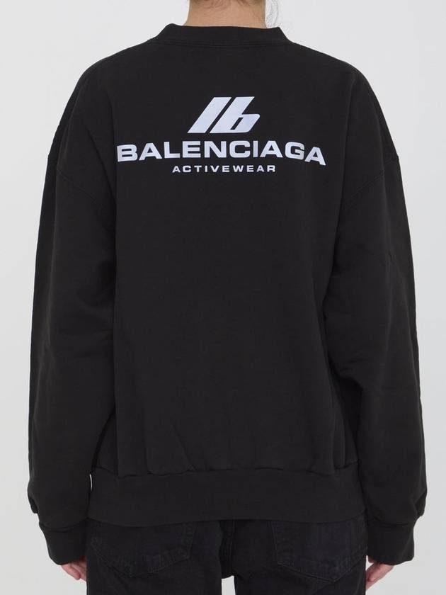 Activewear Sweatshirt Black - BALENCIAGA - BALAAN 5