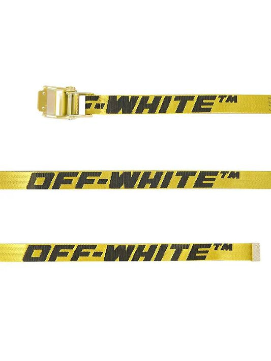 men's industrial buckle belt yellow - OFF WHITE - BALAAN.