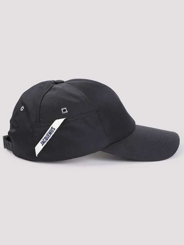 La Casquette Ball Cap Black - JACQUEMUS - BALAAN 3