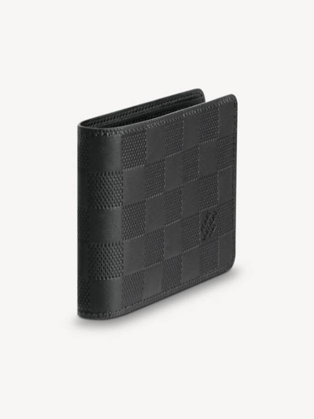 Multiple Damier Infini Half Wallet Black - LOUIS VUITTON - BALAAN 3