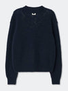 Mohair Fisherman SweaterNavy - KINETO - BALAAN 4