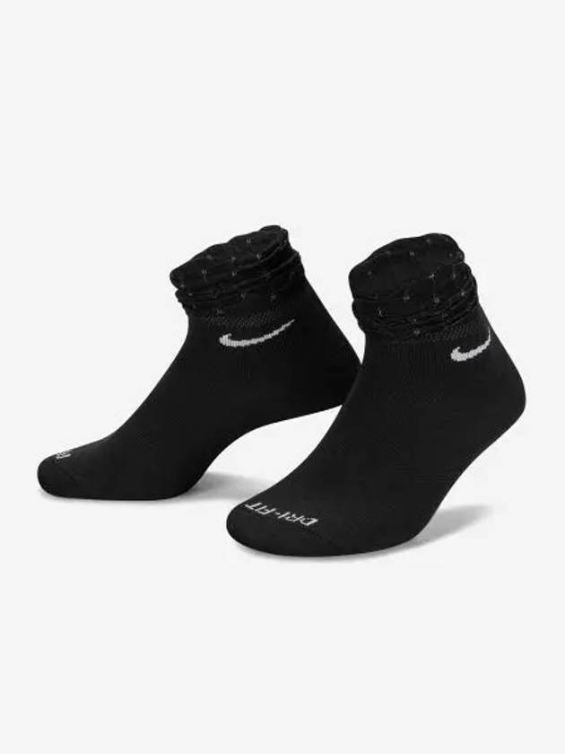 Everyday Training Ankle Socks Black - NIKE - BALAAN 2