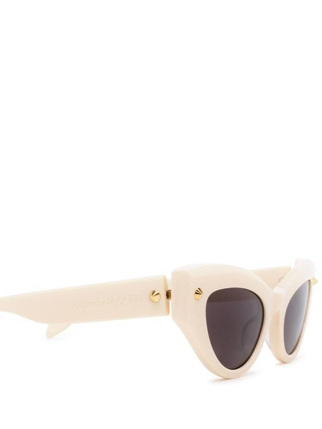 Sunglasses AM0407S 003 Ivory - ALEXANDER MCQUEEN - BALAAN 4