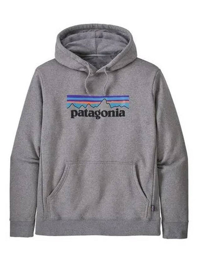 P 6 Logo Uprisal Hoodie Grey - PATAGONIA - BALAAN 2