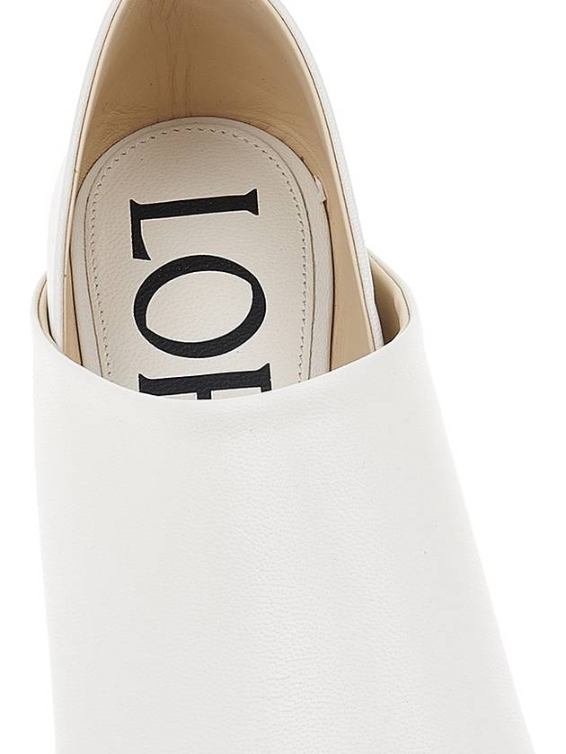 Goatskin Toy Slippers White - LOEWE - BALAAN 9