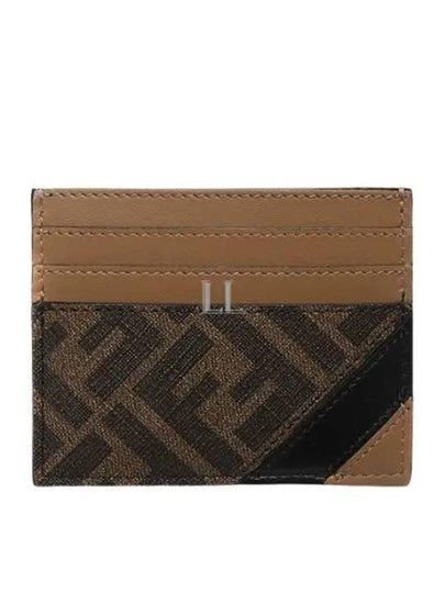 FF Logo Card Wallet Brown - FENDI - BALAAN 2