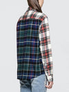 Flannel Tartan Long Sleeve Shirt - STUSSY - BALAAN 4