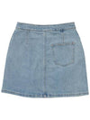 Paula Denim A-line Skirt Wash Indigo - A.P.C. - BALAAN 3