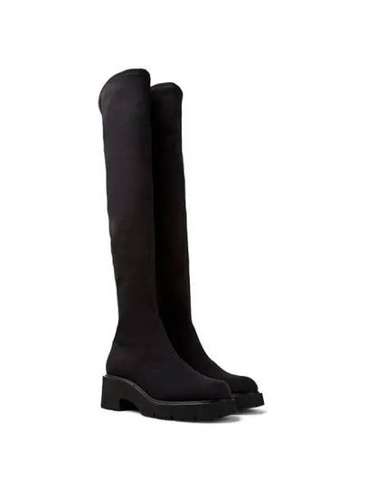 Milah Tencel Lyocell Long Boots Black - CAMPER - BALAAN 2