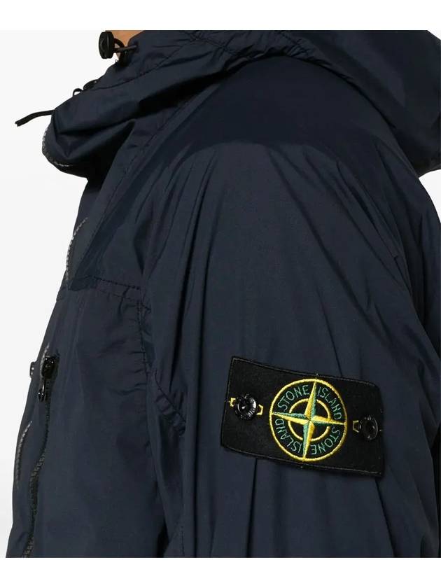 Skin Touch Nylon TC Hooded Jacket Navy - STONE ISLAND - BALAAN 6