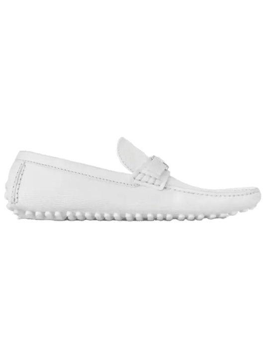 Hockenheim Moccasins Driving Shoes White - LOUIS VUITTON - BALAAN 1