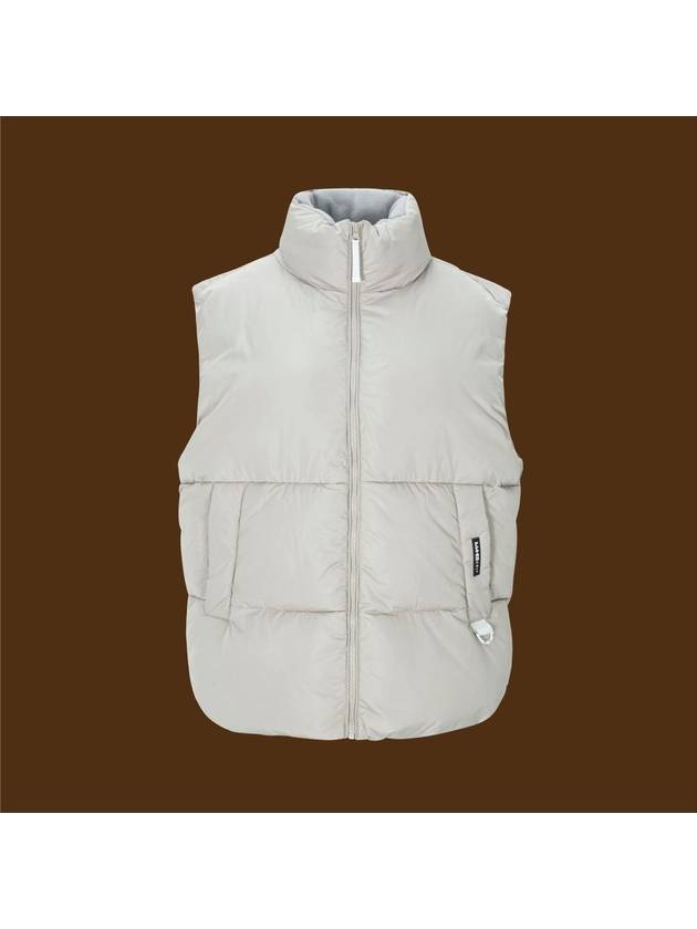 Men s Down Padding Black Label High Neck Heavy Eco Vest GV30663 - MAHES - BALAAN 1