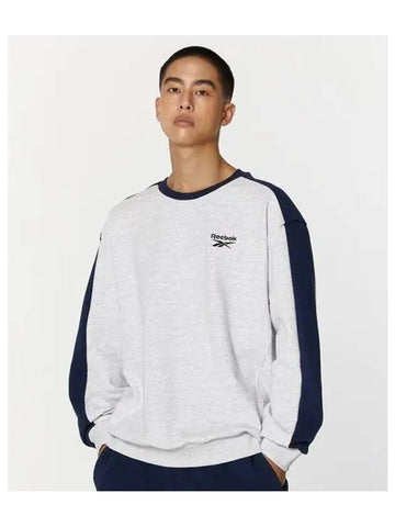 Warm up sweatshirt gray - REEBOK - BALAAN 1