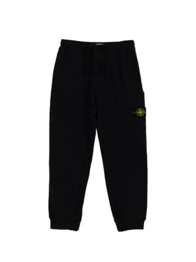 Wappen Patch Cargo Jogger Track Pants Black - STONE ISLAND - BALAAN 2