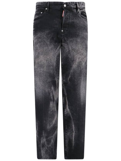 Denim Straight Pants S74LB1241S39781978 - DSQUARED2 - BALAAN 2