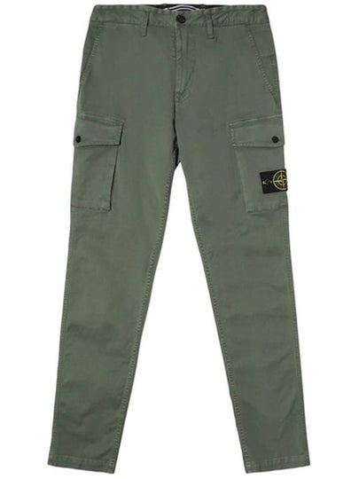 Wappen Patch Cargo Pants Sage Green - STONE ISLAND - BALAAN 2