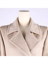 Women's Manuela Icon Single Coat Sand - MAX MARA - BALAAN 5