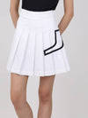 Naomi Pleated Skirt White - J.LINDEBERG - BALAAN 3