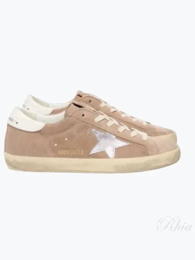 Superstar Suede Low Top Sneakers Pink - GOLDEN GOOSE - BALAAN 2