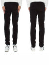 Lens Detail Tapered Straight Pants Black - CP COMPANY - BALAAN 2