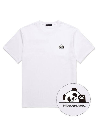 Panda Overfit Short Sleeve T-Shirt - VANN WORKS - BALAAN 2