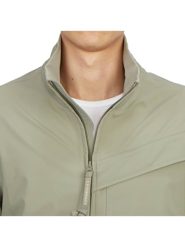 Metropolis Zip-Up Jacket Green - CP COMPANY - BALAAN 9