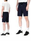 Jersey Cotton Lounge Shorts Navy - PAUL SMITH - BALAAN 2