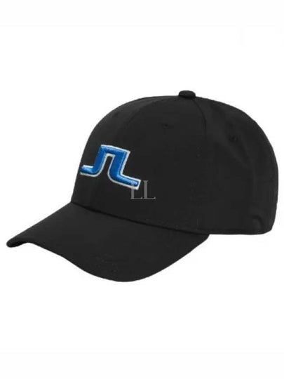 Angus Embroidered Logo Ball Cap Black - J.LINDEBERG - BALAAN 2