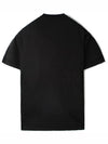 Logo Patch Short Sleeves T-Shirt Black - STONE ISLAND - BALAAN 3