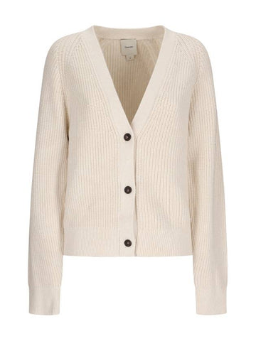 RELAXED CUT RIBBED CARDIGAN - CALVIN KLEIN - BALAAN 1