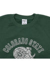 Wild Donkey Colorado Cotton Sweatshirt FR COLORADO BOTTLE GREEN - WILD DONKEY - BALAAN 3