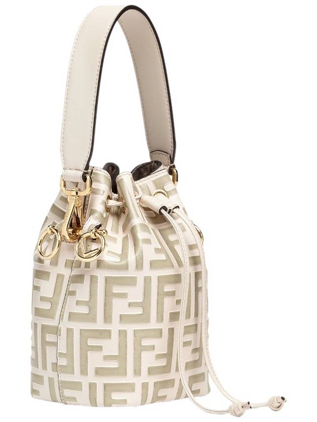 Mon Tresor Small Bucket Bag Beige - FENDI - BALAAN 3