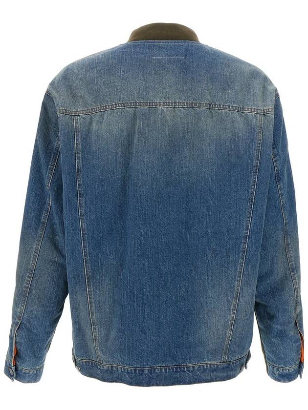 Mm6 Maison Margiela Bimaterial Bomber Jacket - MAISON MARGIELA - BALAAN 2