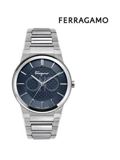 Men's Metal Watch Silver - SALVATORE FERRAGAMO - BALAAN 2