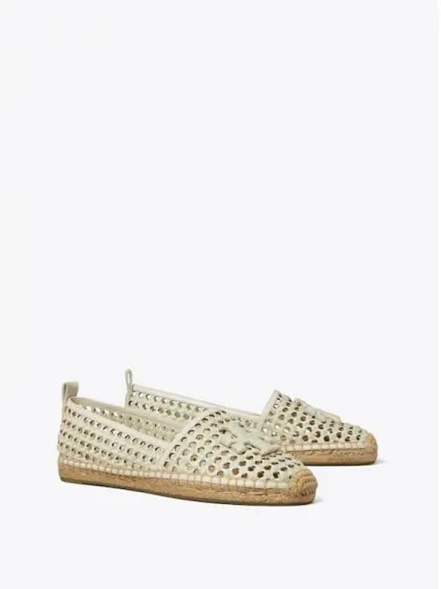 Crochet A line espadrille pale oatmeal domestic product GM0024070405350 - TORY BURCH - BALAAN 1