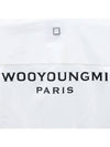 Back Logo Cotton Long Sleeve Shirt White - WOOYOUNGMI - BALAAN 5