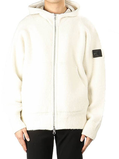 Men's Shadow Project Waffen Zip-Up Jacket White - STONE ISLAND - BALAAN 2