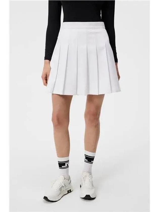 Women's Adina Golf Skirt White - J.LINDEBERG - BALAAN 6