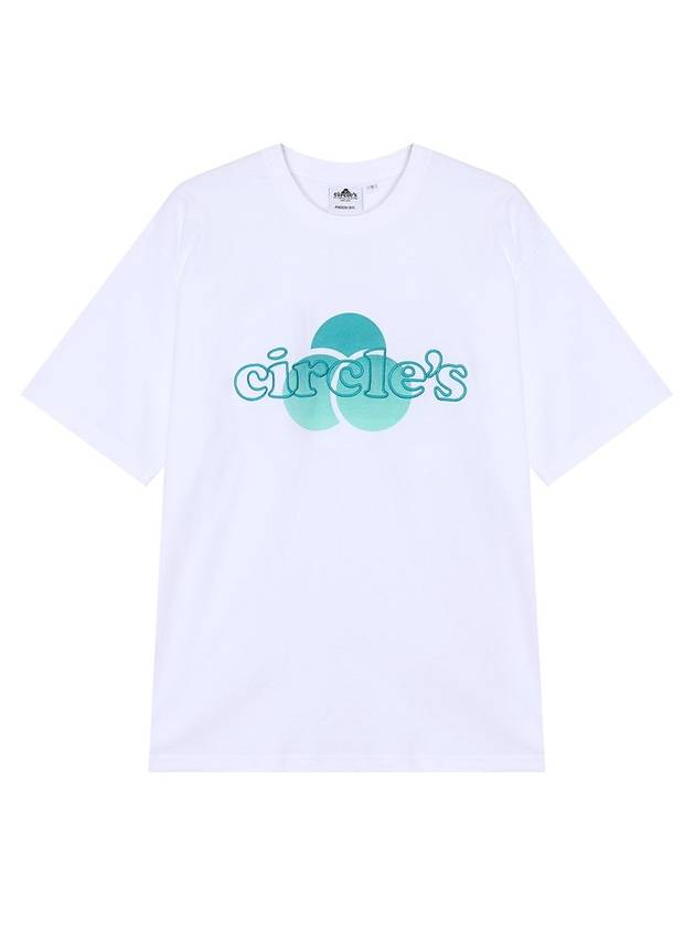 Circles Gradient Logo Tee Mint - BYL - BALAAN 2