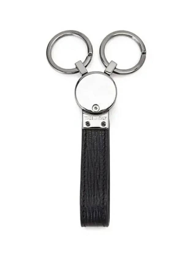 Salvatore Gancini Revival Key Holder Black - SALVATORE FERRAGAMO - BALAAN.