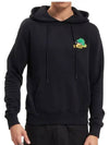 Men's Brush Arrow Cotton Hoodie Black - OFF WHITE - BALAAN 5