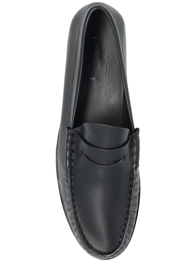 Max Mara Leather Shoes Type Loafers, Women's, Black - MAX MARA - BALAAN 6