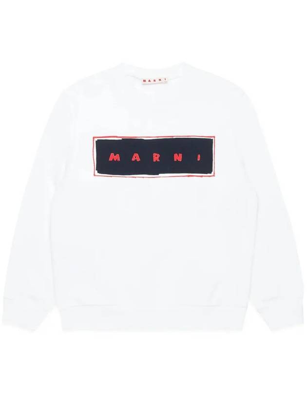 Kids Print Sweatshirt M01223 M00NF 0M110 - MARNI - BALAAN 1