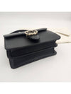 Interlocking GG Chain Small Cross Bag Black - GUCCI - BALAAN 6