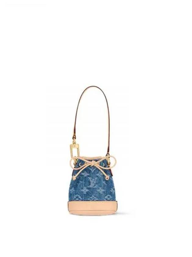 Micro Noe Bag Charm Blue - LOUIS VUITTON - BALAAN 2