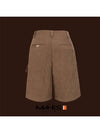 Skirt Shorts Orange Label Corduroy Padded Bermuda Pants GHW4090 - MAHES - BALAAN 2