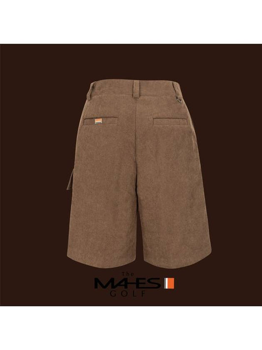 Skirt Shorts Orange Label Corduroy Padded Bermuda Pants GHW4090 - MAHES - BALAAN 2