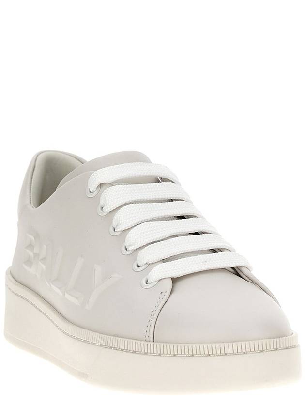 Men's Logo Low Top Sneakers White - BALLY - BALAAN 3